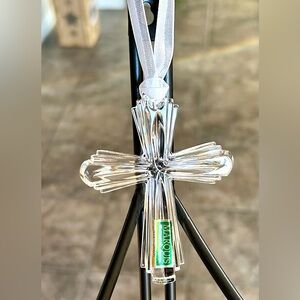 Waterford Ornament, Marquis Crystal Cross, Made in Germany